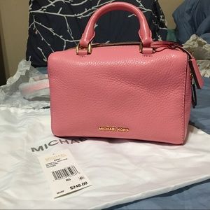 Michael Kors Pink Mini Kirby Shoulder Bag